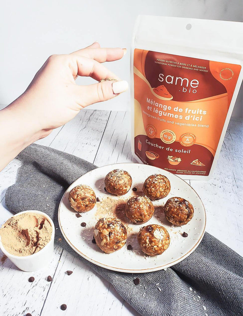 Poudre de fruits et légumes Citrouille, betterave & gingembre.